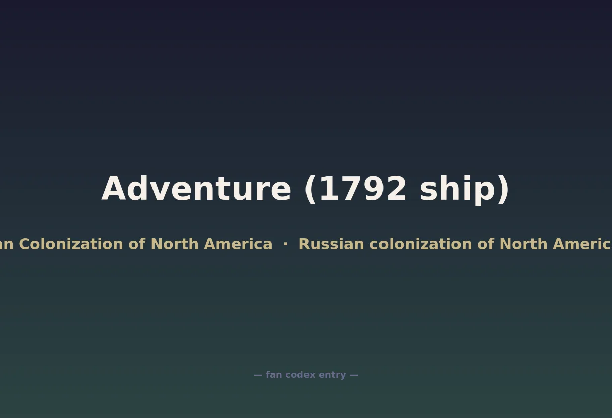 Adventure (1792 ship)