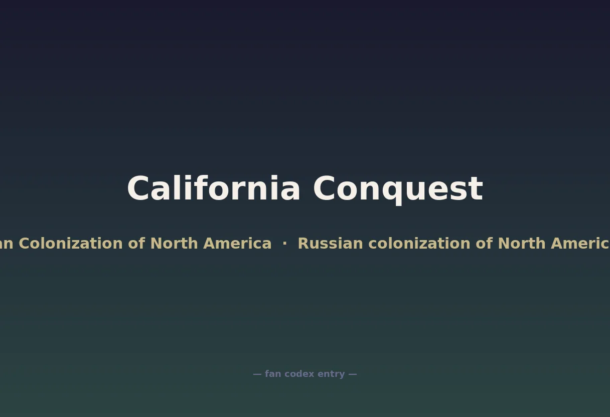 California Conquest