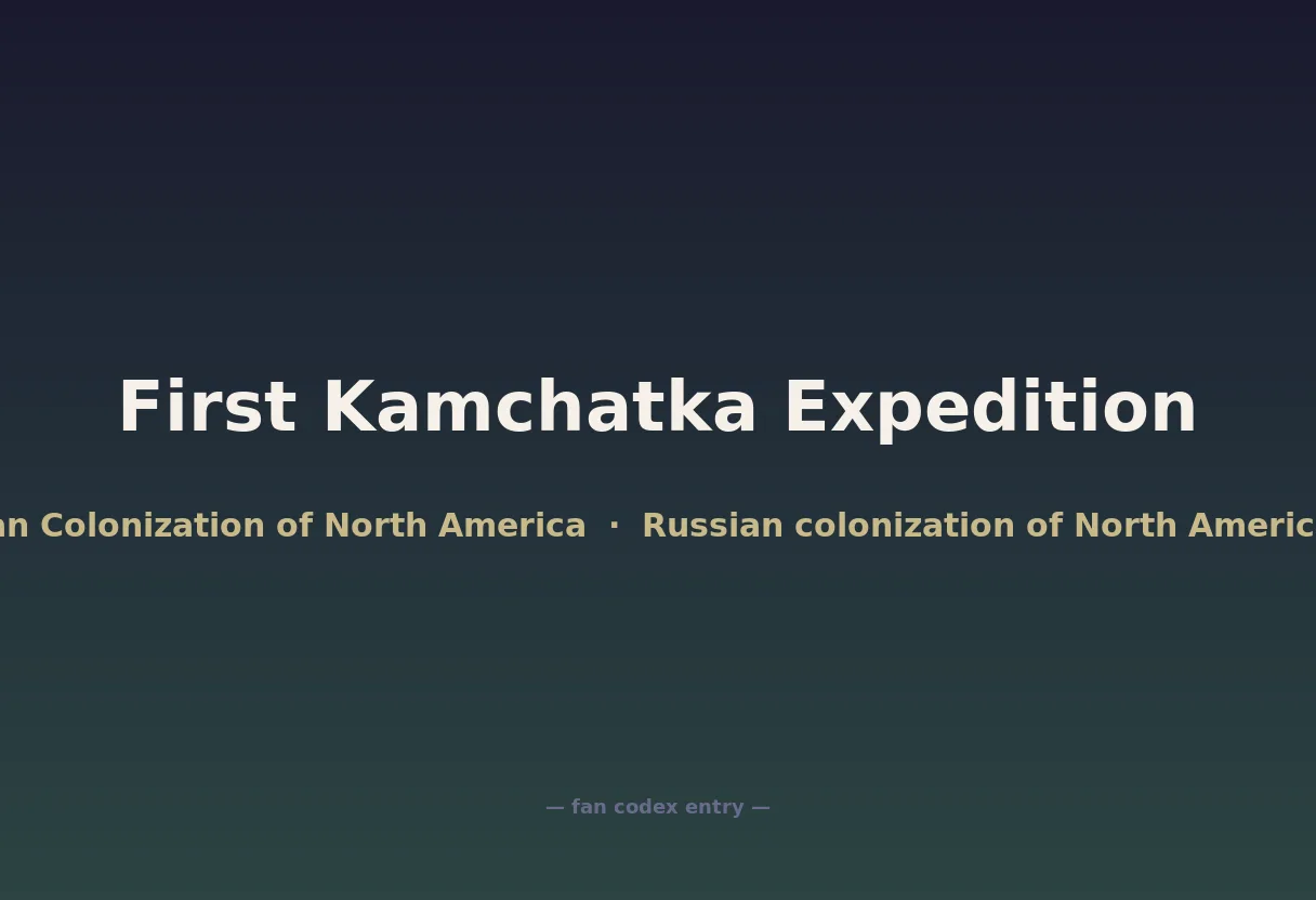 First Kamchatka Expedition